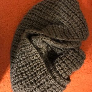 Infinity winter bulky scarf